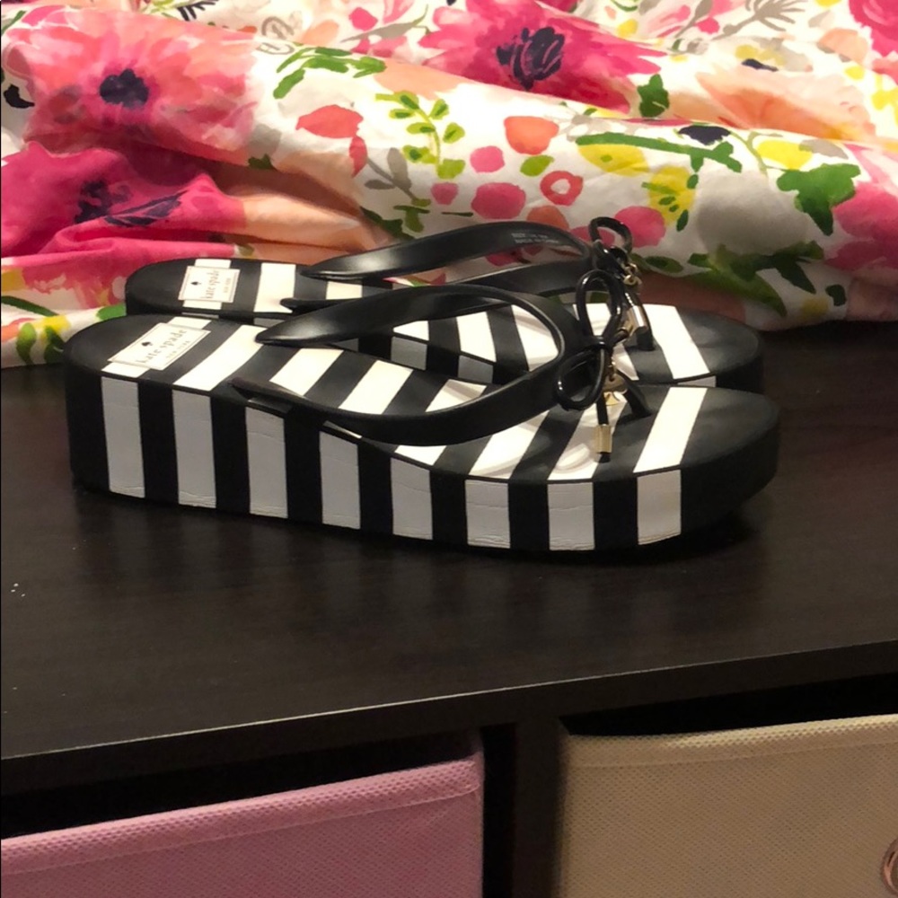 Kate Spade Platform Flip Flops